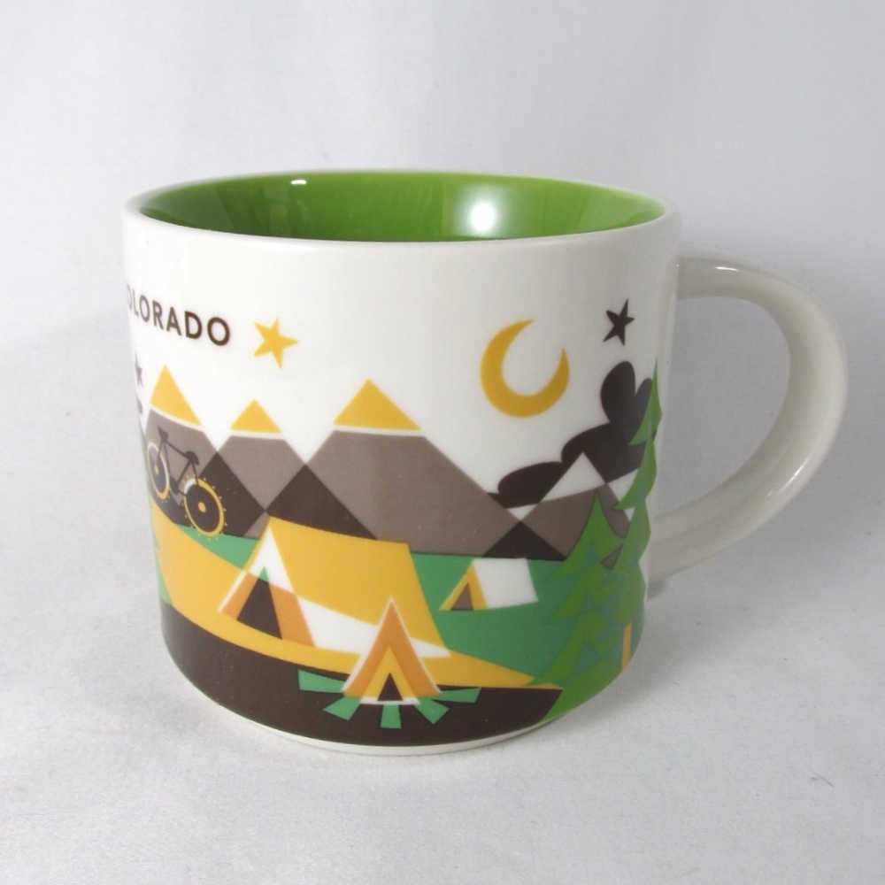 Starbucks Coffee Mug Colorado You Are Here Collection 2013